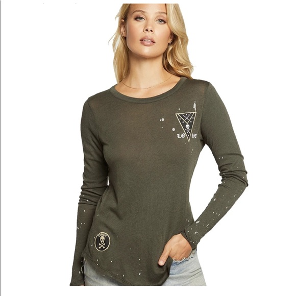 CHASER - Cloud Jersey Patches Long Sleeve Shirt - Picture 2 of 2